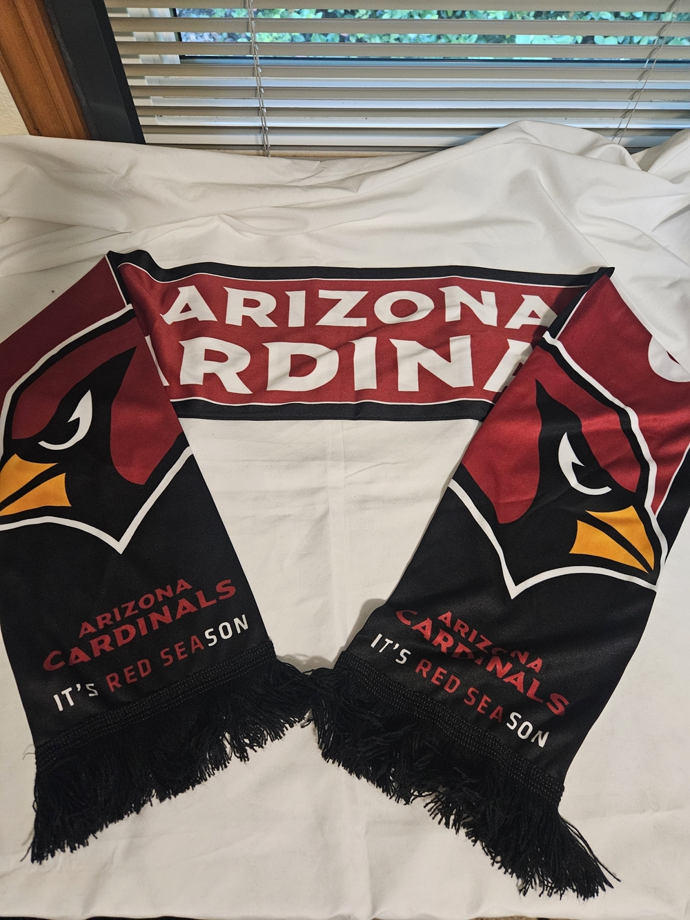 Red and Black Team Scarf - Arizona